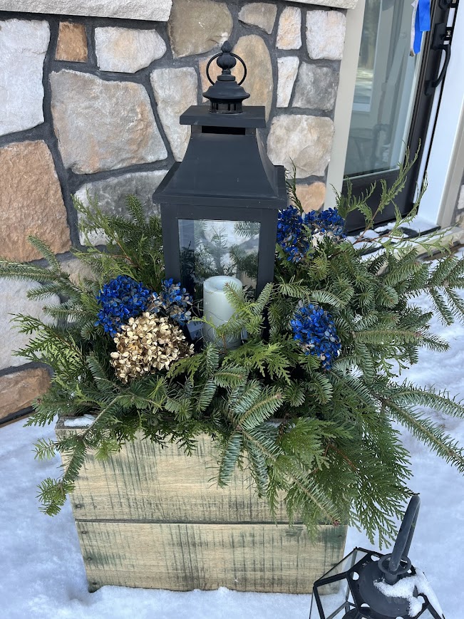 Seasonal Front Porch Planter